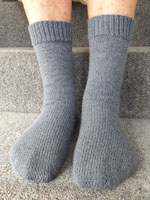 Adult Socks-Denim